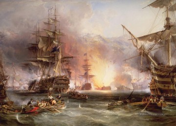  Seeschlacht Malerei - Kriegsschiff Seeschlacht 4